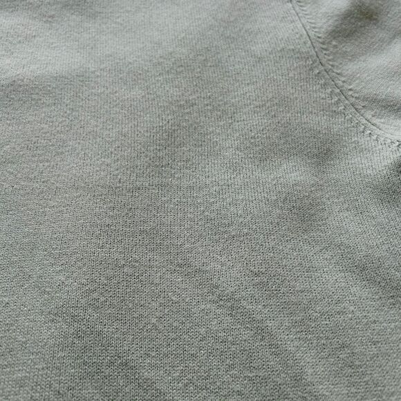 Drapers & Damons Sage Green Sweater Short Sleeve Top Petite Small - Picture 8 of 8